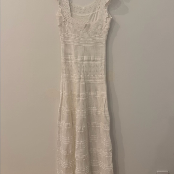 Sezane Cream Maxi Dress - Picture 4 of 6